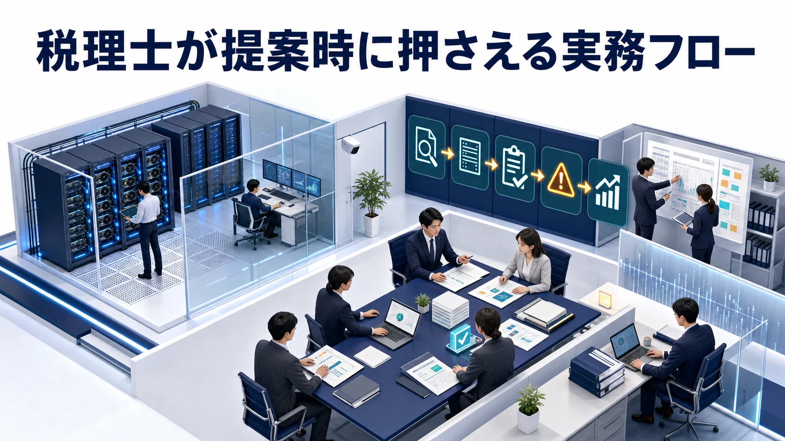 税理士が提案時に押さえる実務フロー
