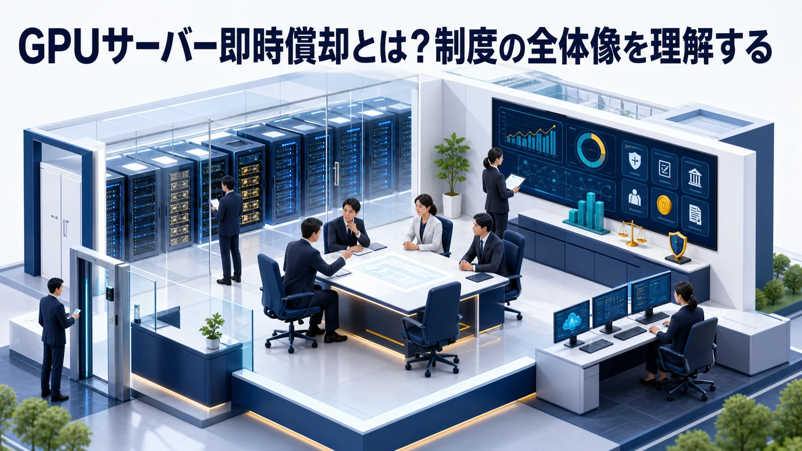 GPUサーバー即時償却とは?制度の全体像を理解する