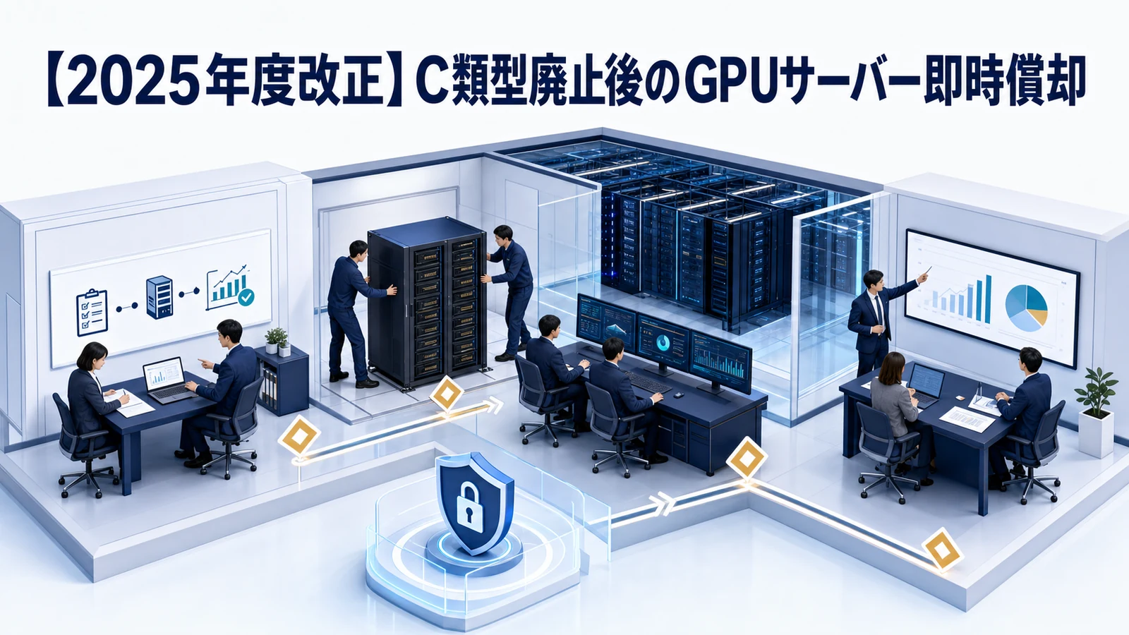 【2025年度改正】C類型廃止後のGPUサーバー即時償却
