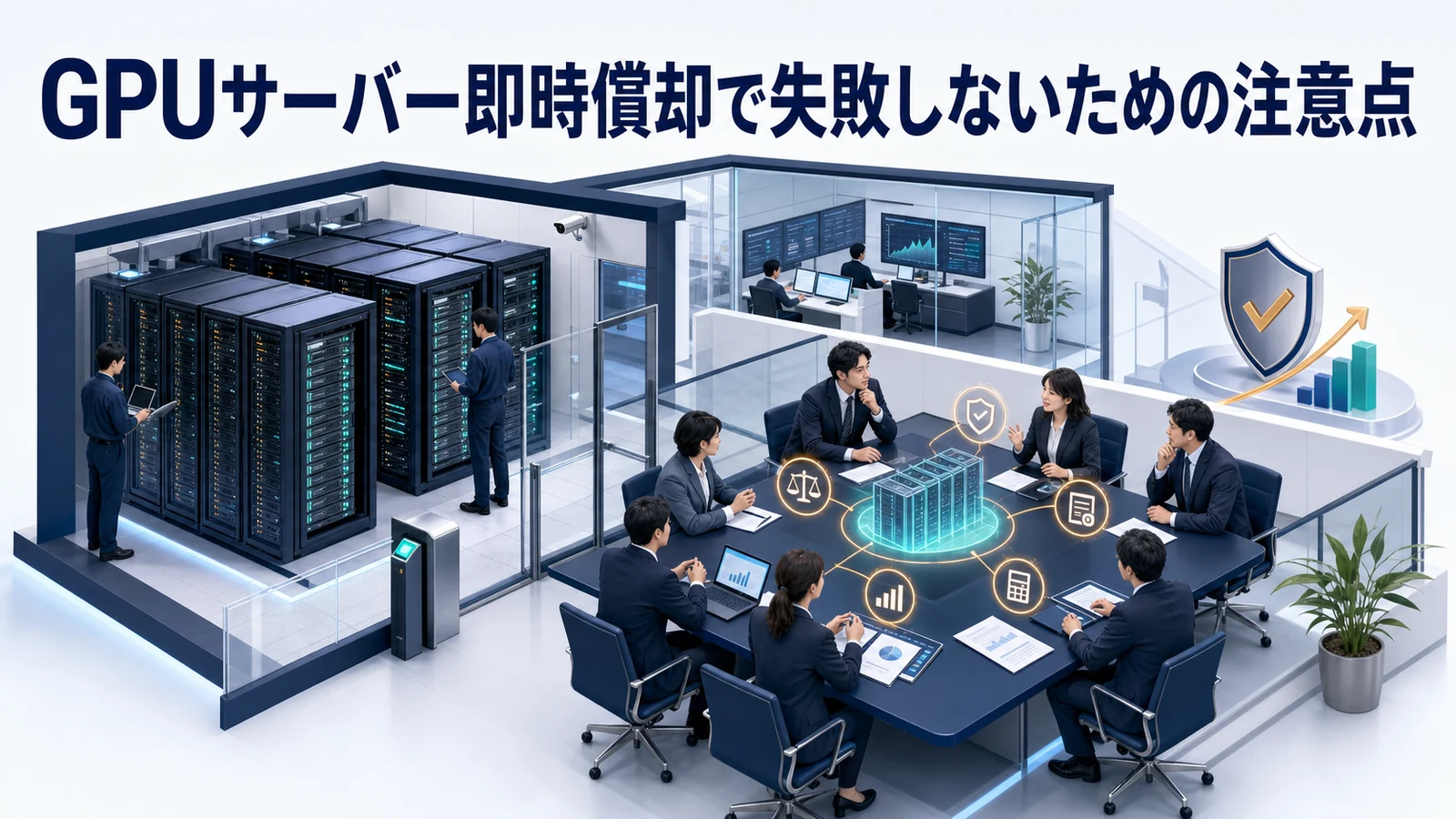 GPUサーバー即時償却で失敗しないための注意点