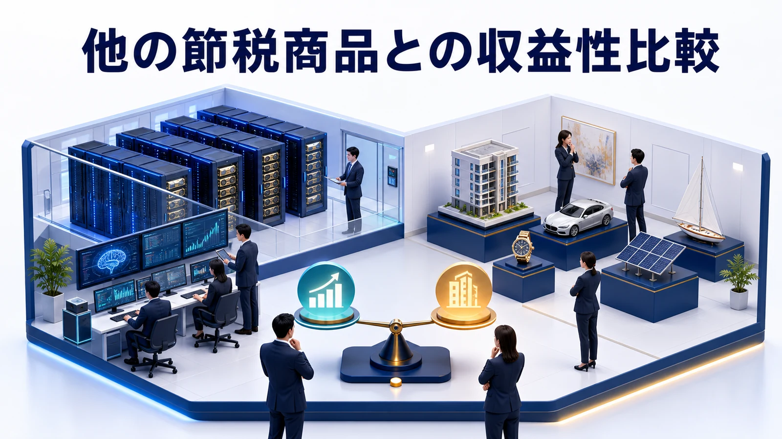 他の節税商品との収益性比較