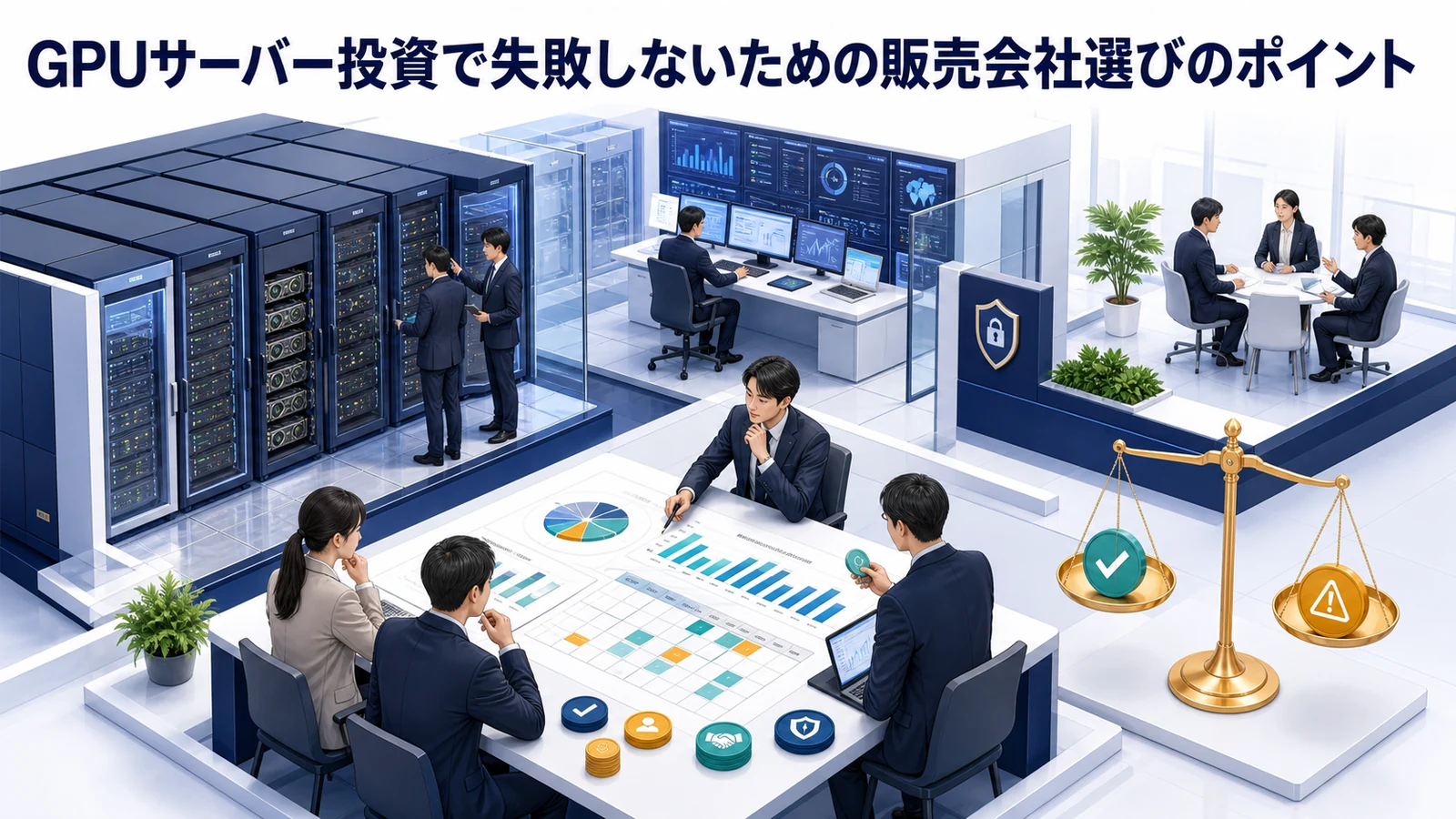 GPUサーバー投資で失敗しないための販売会社選びのポイント