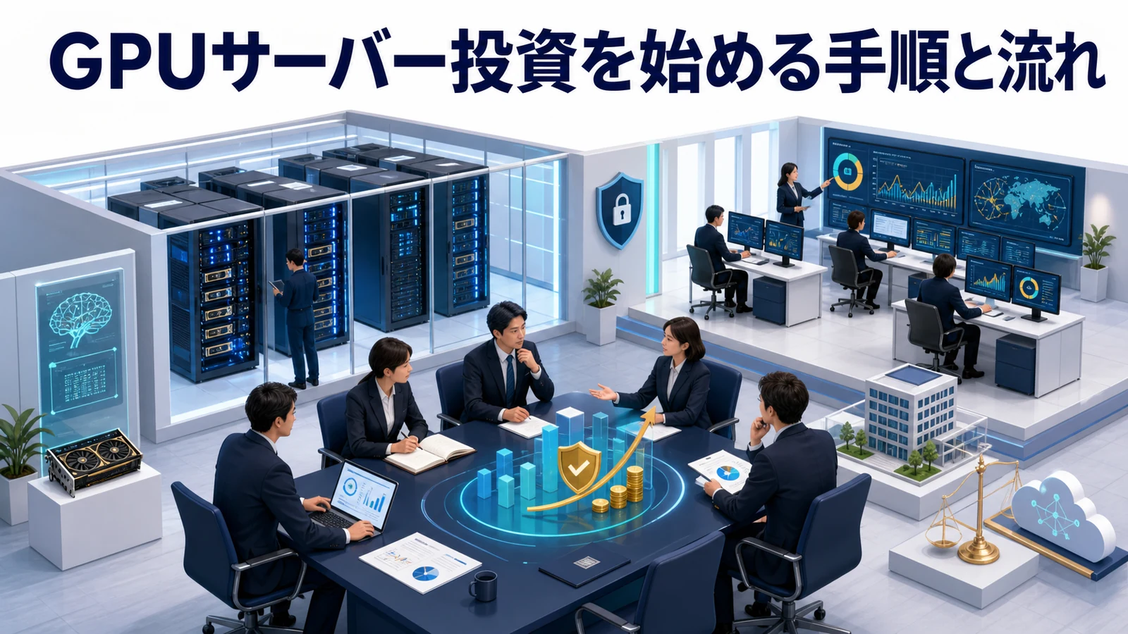 GPUサーバー投資を始める手順と流れ