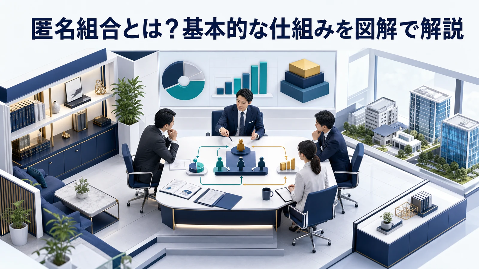 匿名組合とは？基本的な仕組みを図解で解説