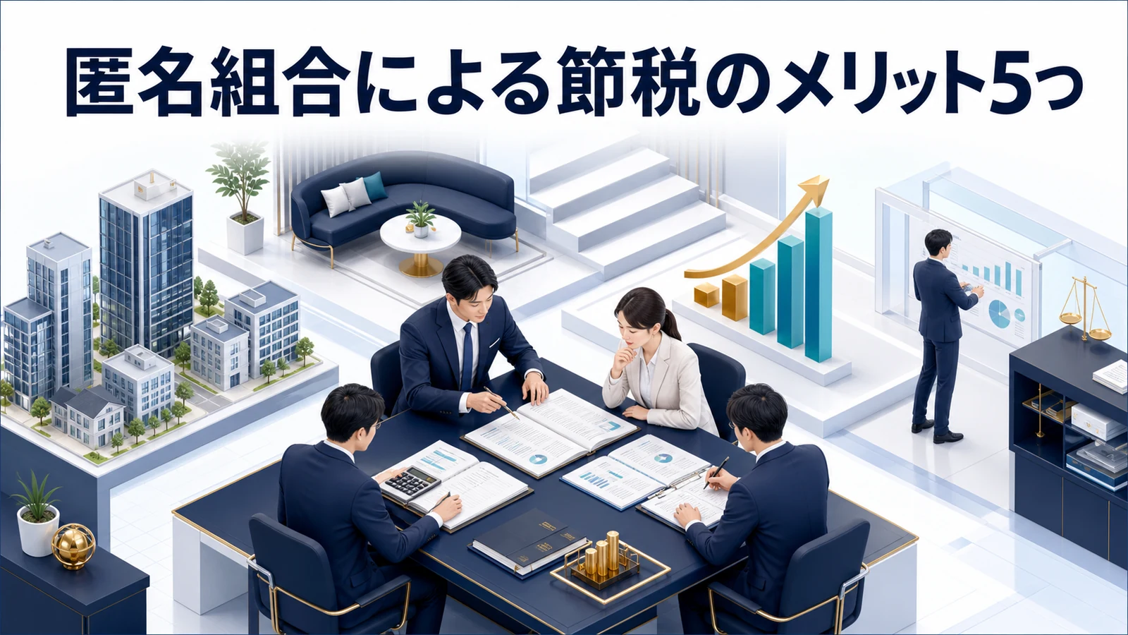 匿名組合による節税のメリット5つ