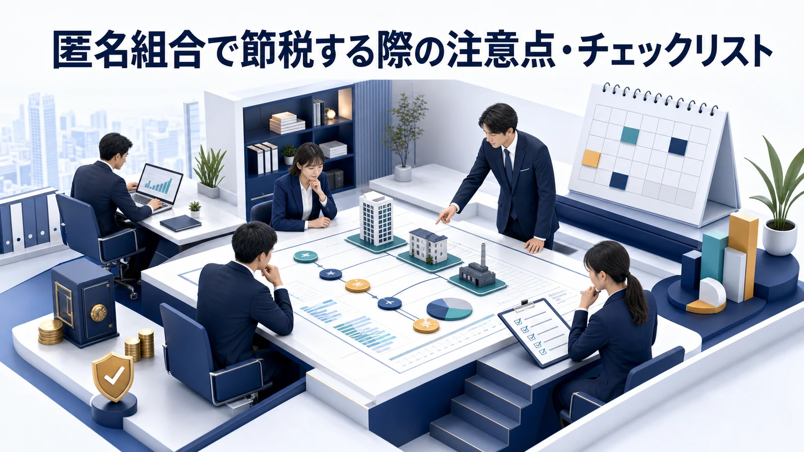 匿名組合で節税する際の注意点・チェックリスト
