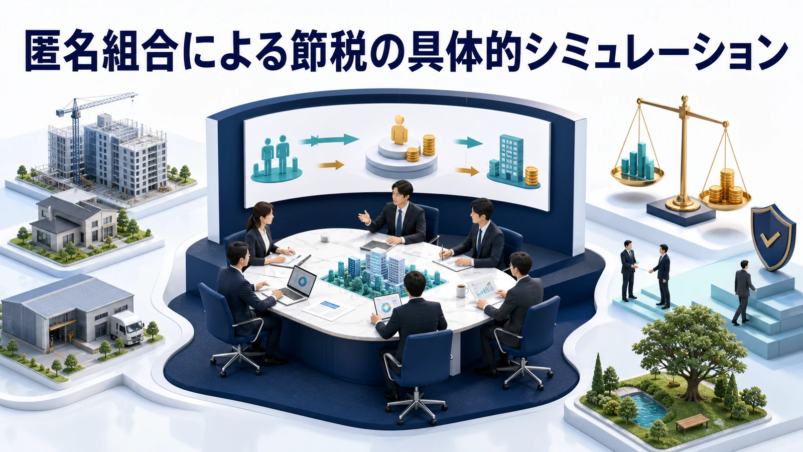 匿名組合による節税の具体的シミュレーション