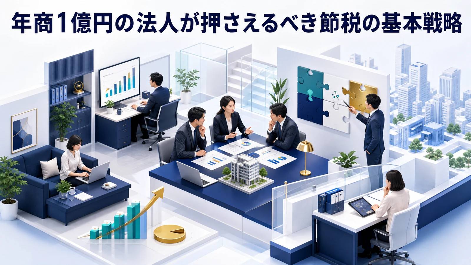 年商1億円の法人が押さえるべき節税の基本戦略