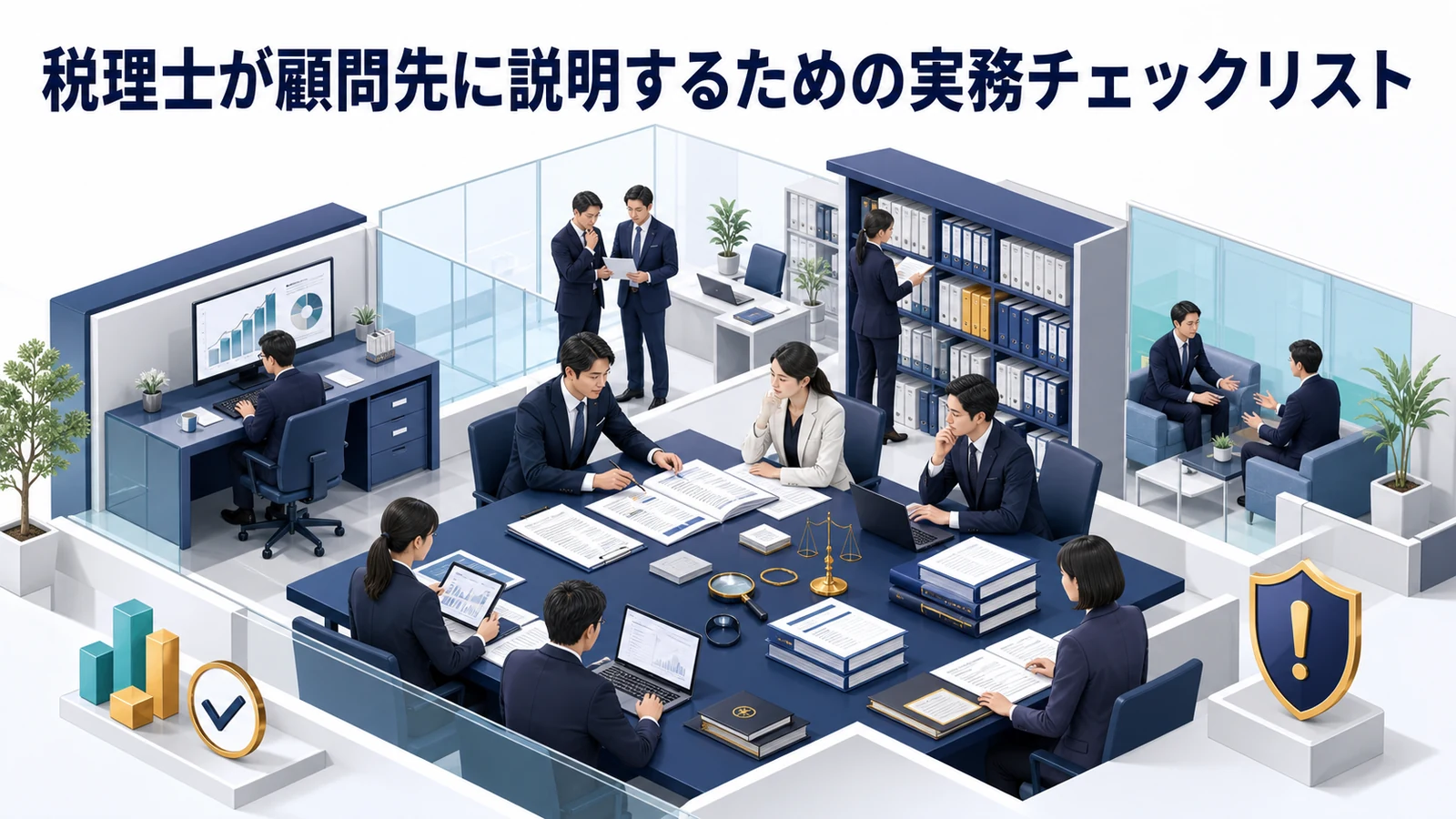 税理士が顧問先に説明するための実務チェックリスト