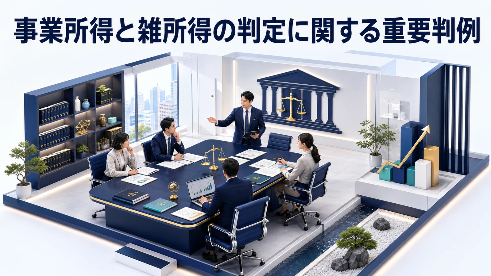 事業所得と雑所得の判定に関する重要判例