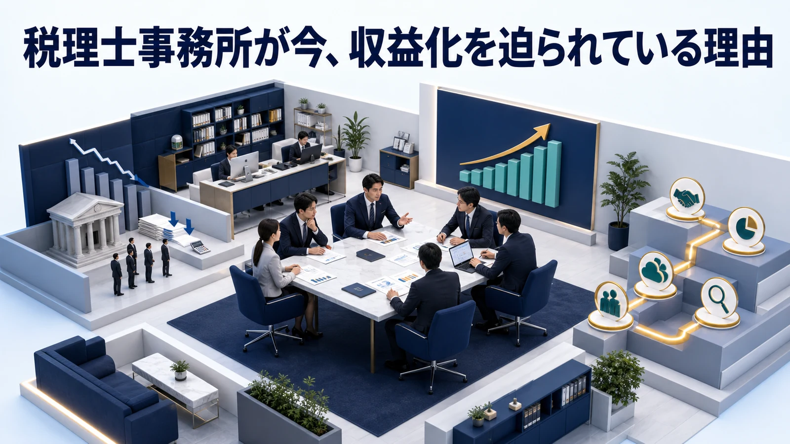 税理士事務所が今、収益化を迫られている理由