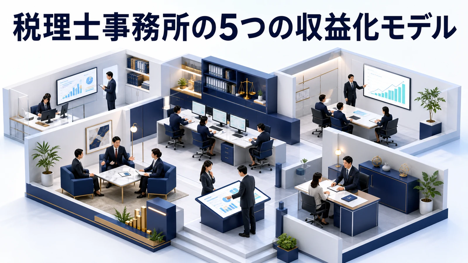 税理士事務所の5つの収益化モデル