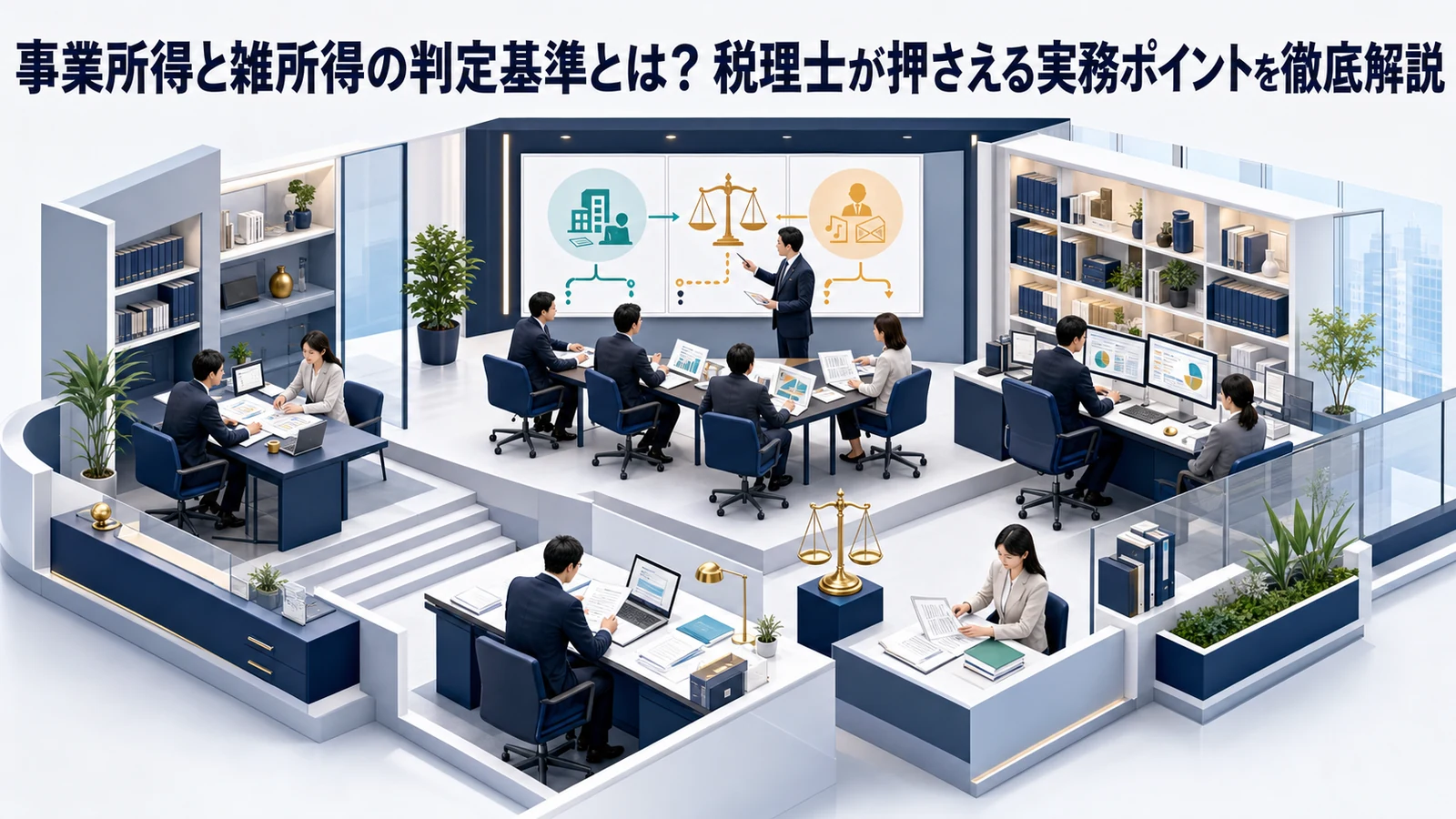 事業所得と雑所得の判定基準とは？税理士が押さえる実務ポイントを徹底解説
