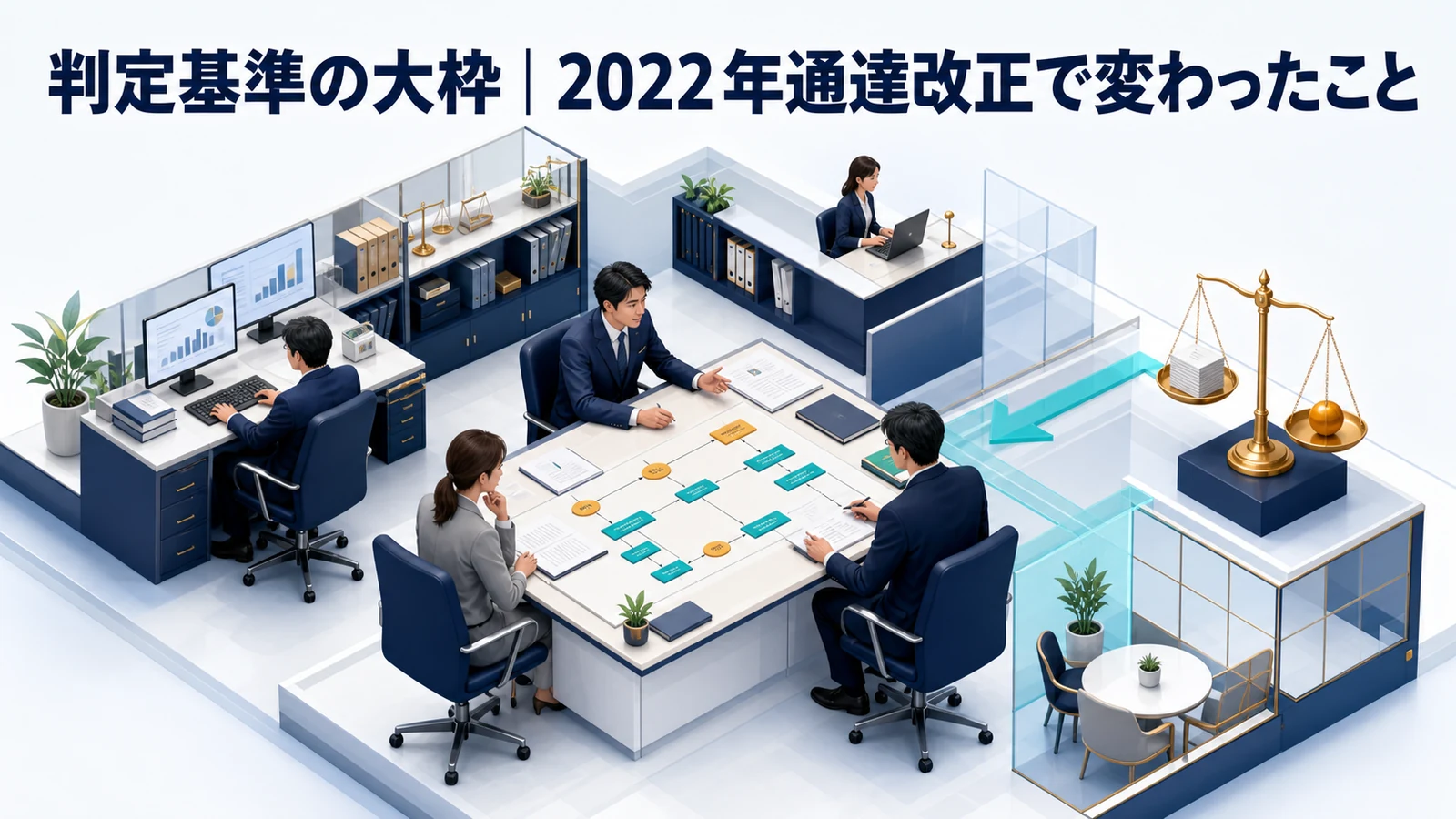 判定基準の大枠｜2022年通達改正で変わったこと