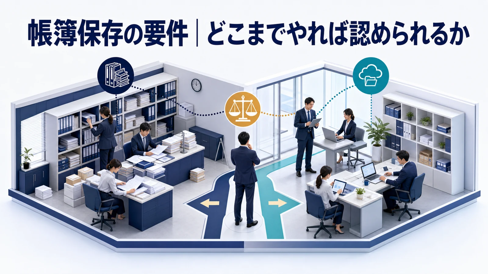 帳簿保存の要件｜どこまでやれば認められるか