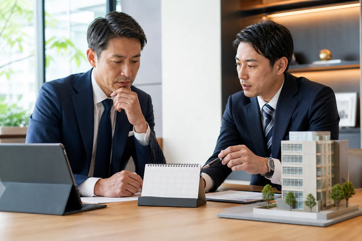 売却予定日と決算月を早めに確認する相談