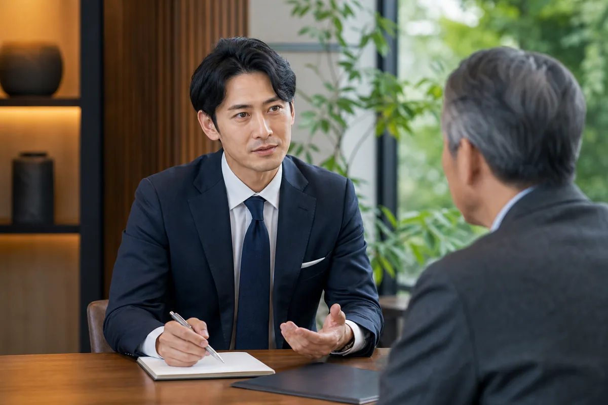 担当者が一対一で状況を確認するオンライン相談
