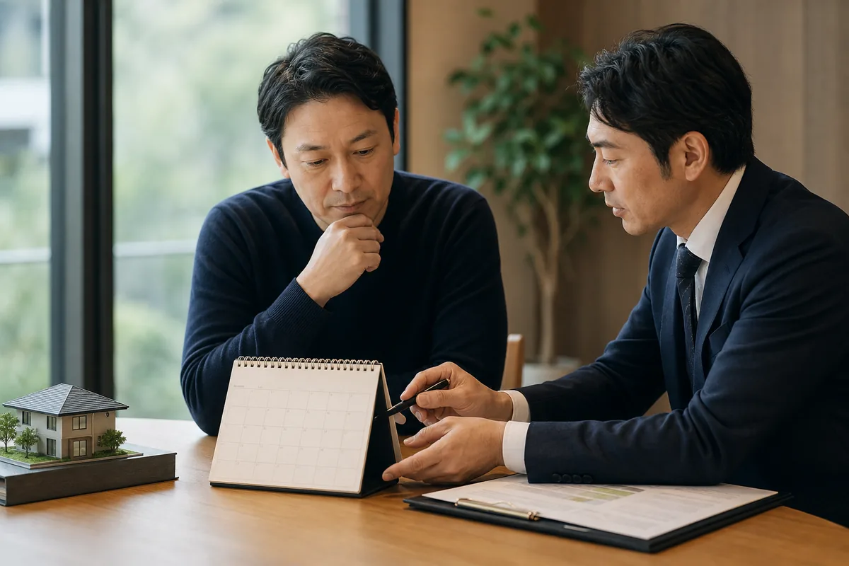 売却前の確認期限を整理する相談