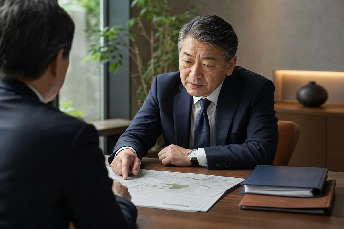 取得時の資料が不足している不動産売却相談の場面