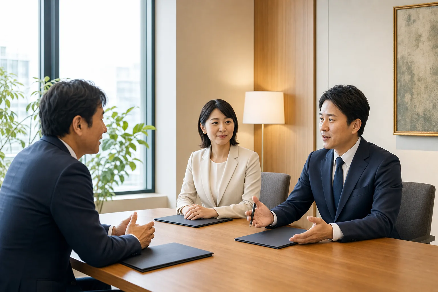 税理士候補との比較面談