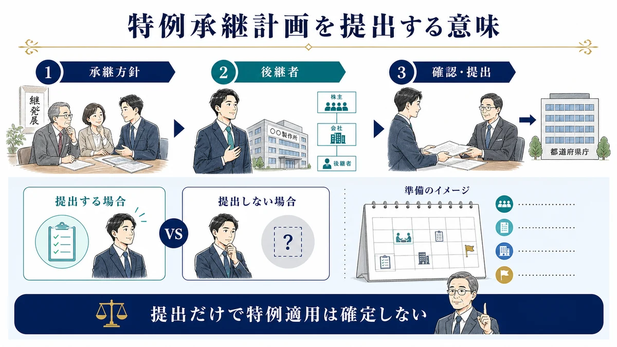 特例承継計画を提出する意味