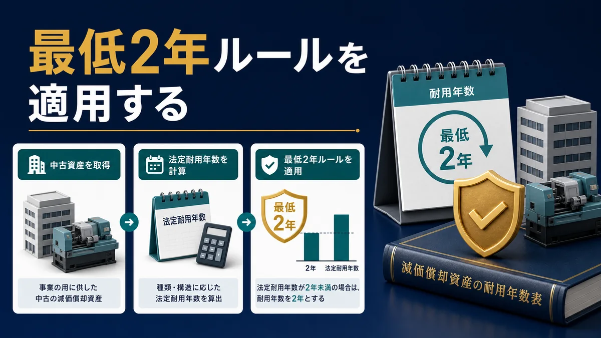 最低2年ルールを適用する