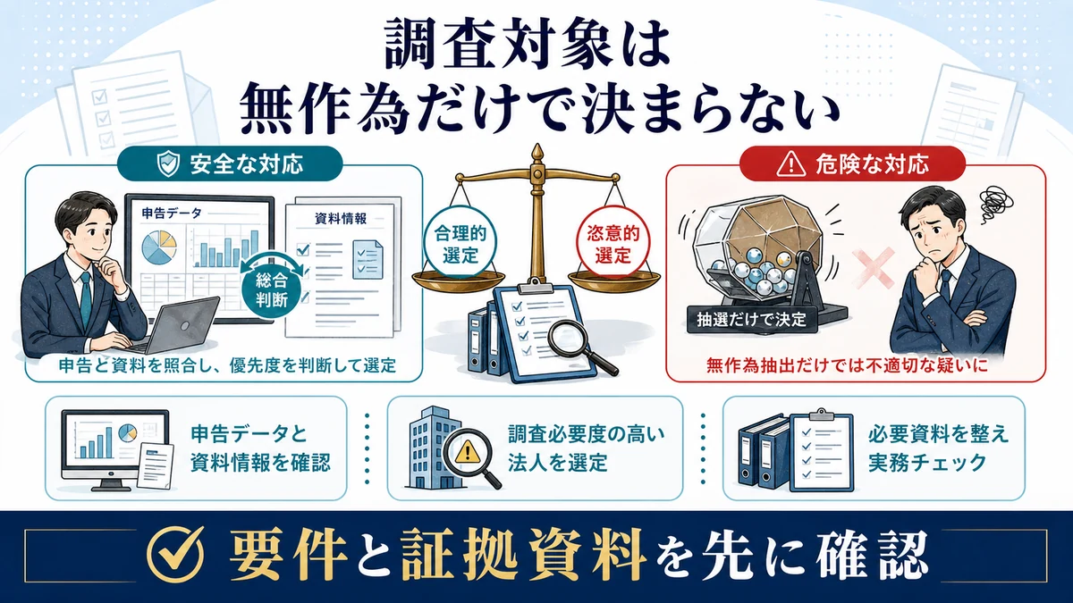 調査対象は無作為だけで決まらない
