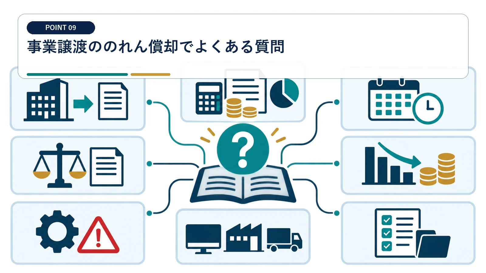 事業譲渡ののれん償却でよくある質問