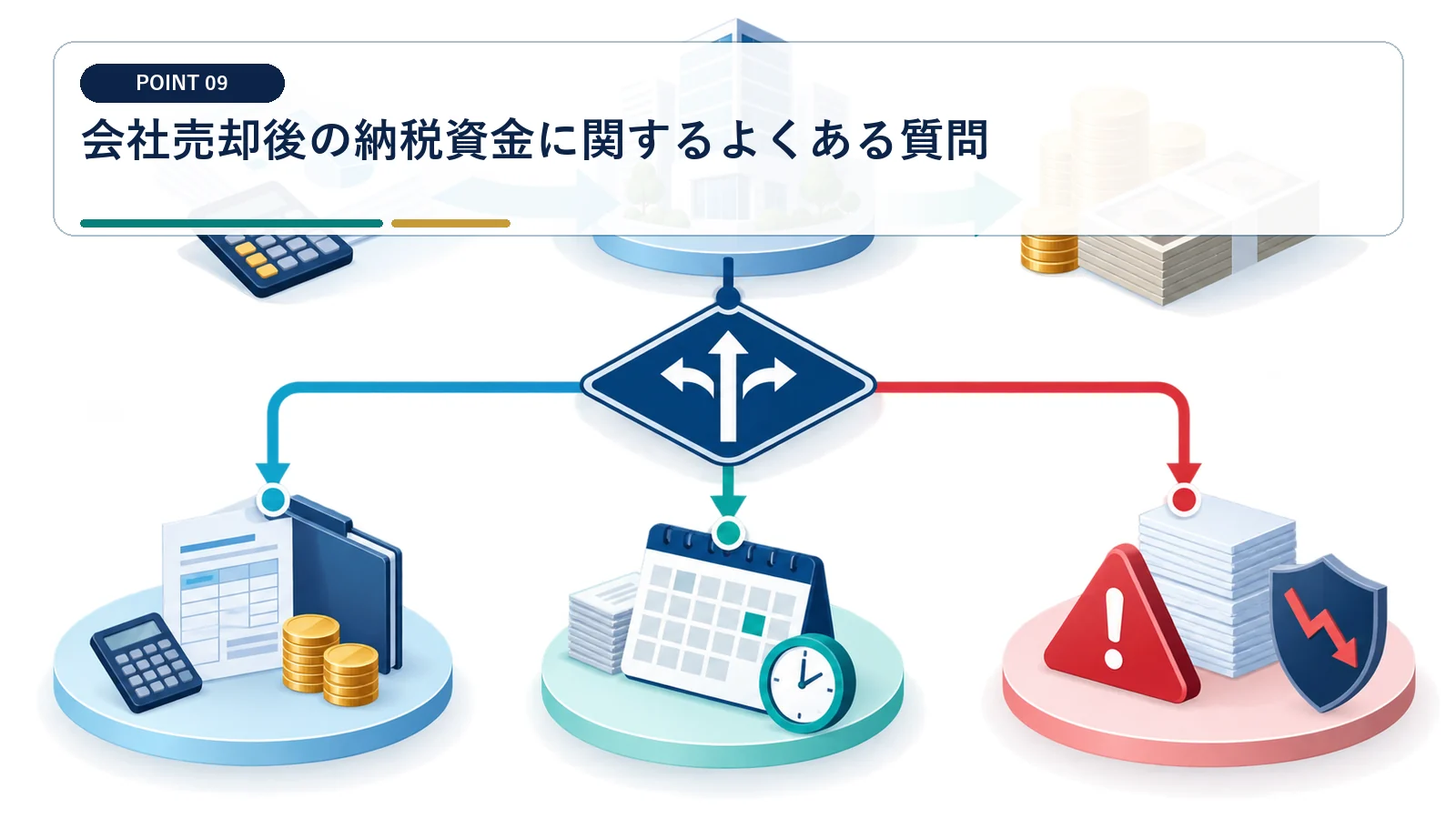 会社売却後の納税資金に関するよくある質問
