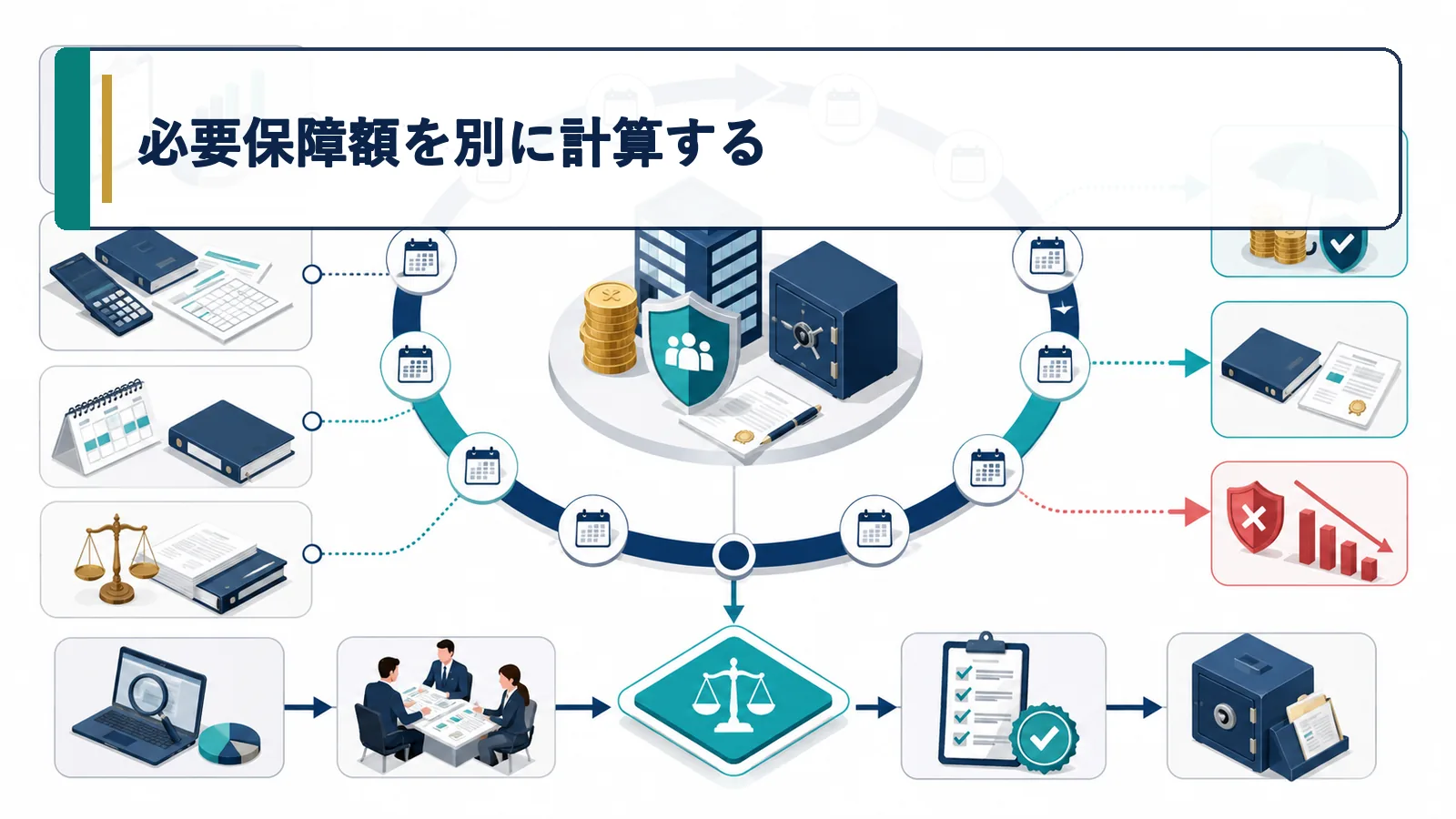 必要保障額を別に計算する