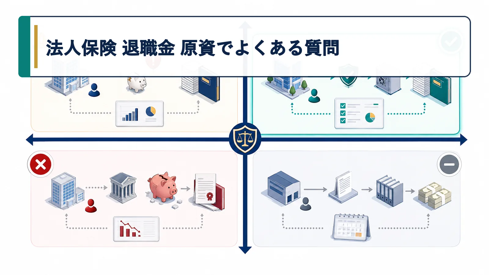 法人保険 退職金 原資でよくある質問