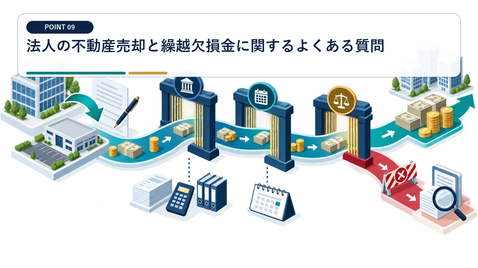 法人の不動産売却と繰越欠損金に関するよくある質問
