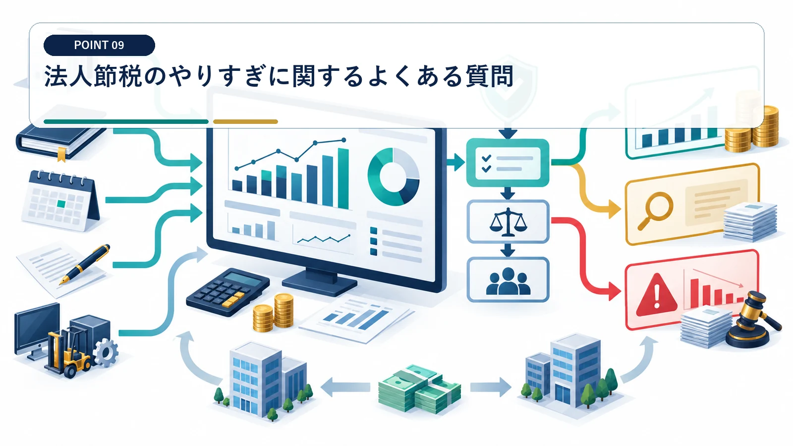 法人節税のやりすぎに関するよくある質問