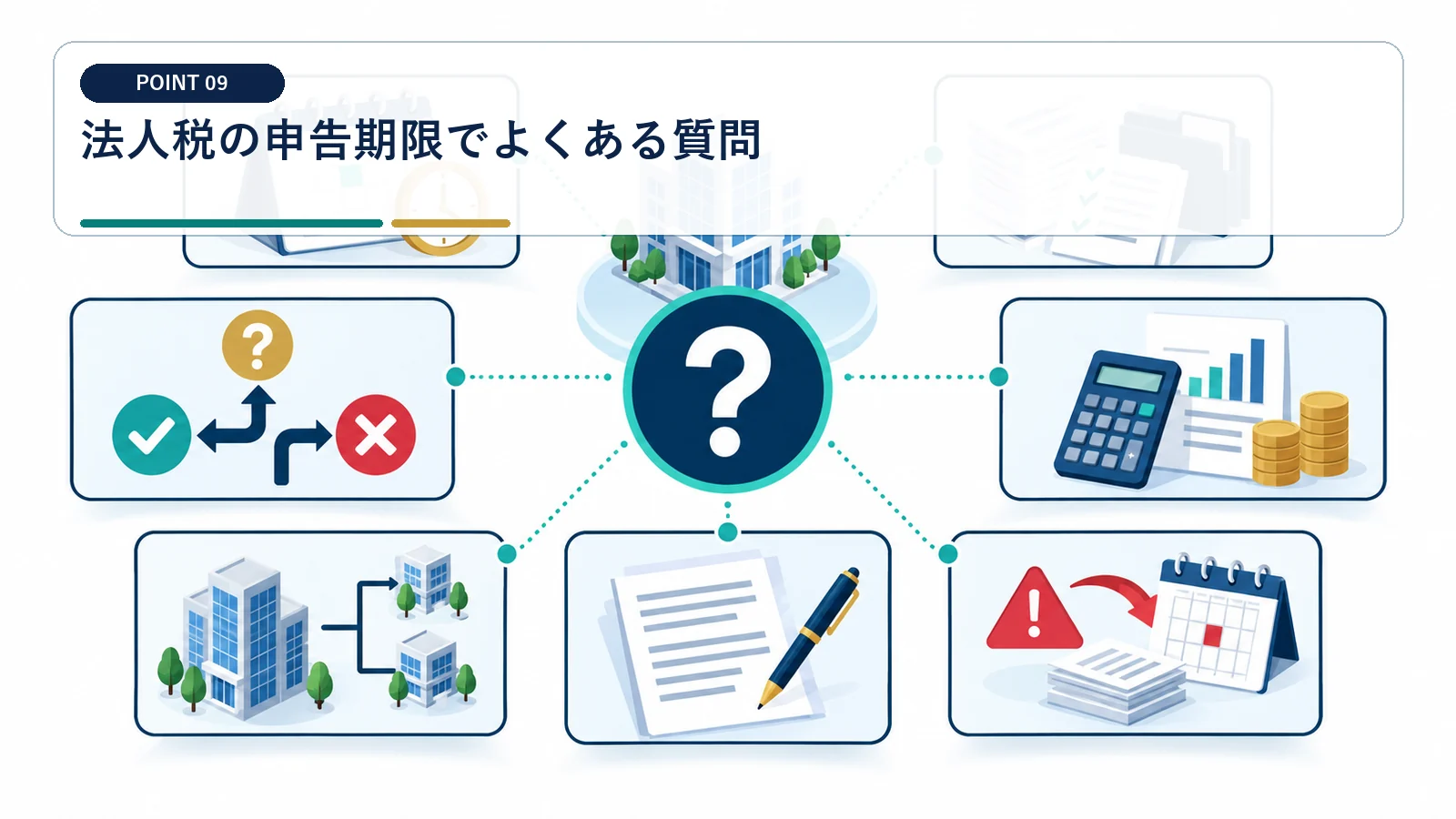 法人税の申告期限でよくある質問