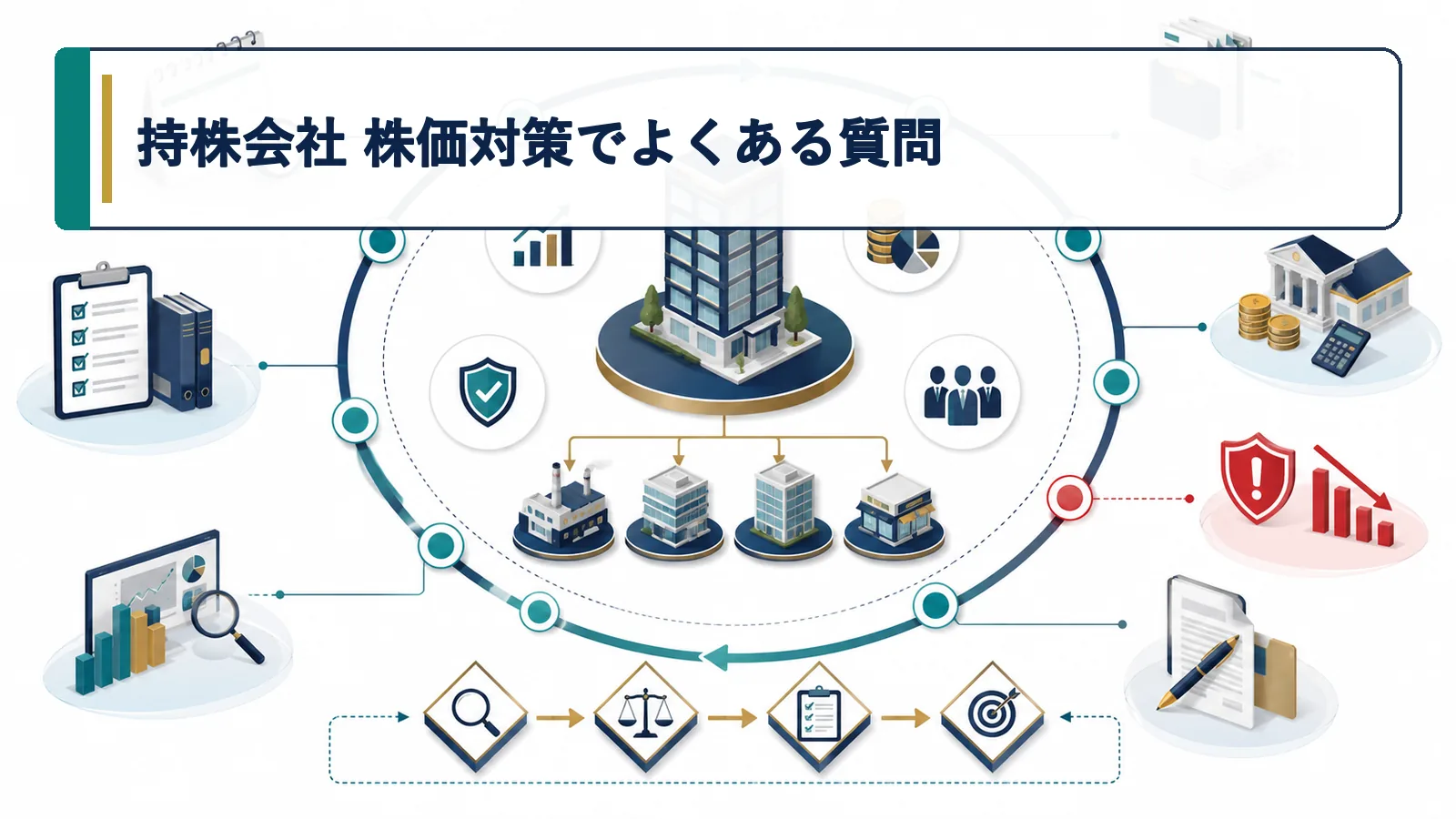 持株会社 株価対策でよくある質問