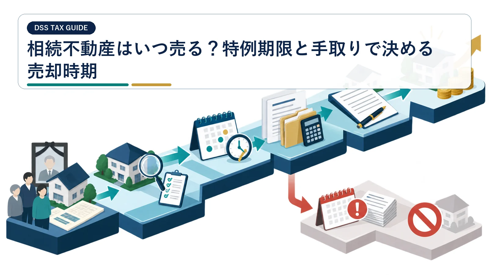 相続不動産はいつ売る？特例期限と手取りで決める売却時期