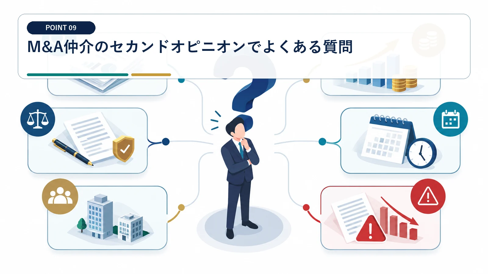 M&A仲介のセカンドオピニオンでよくある質問