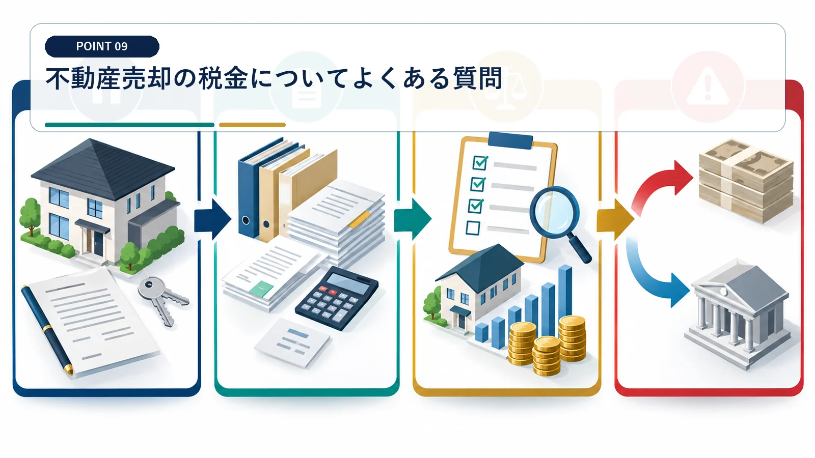 不動産売却の税金についてよくある質問