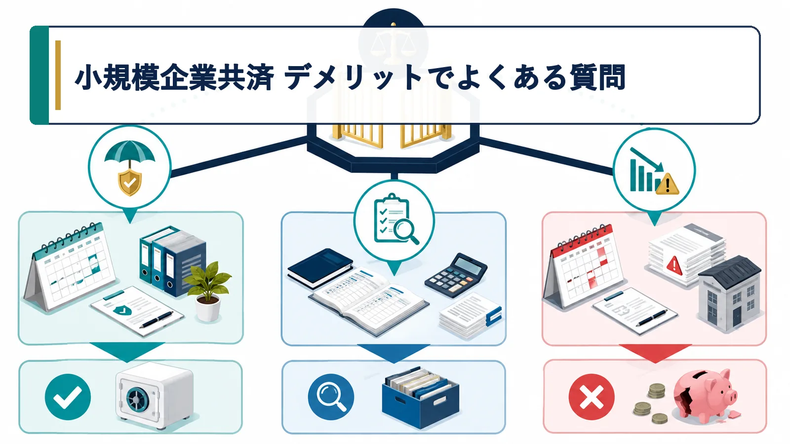 小規模企業共済 デメリットでよくある質問