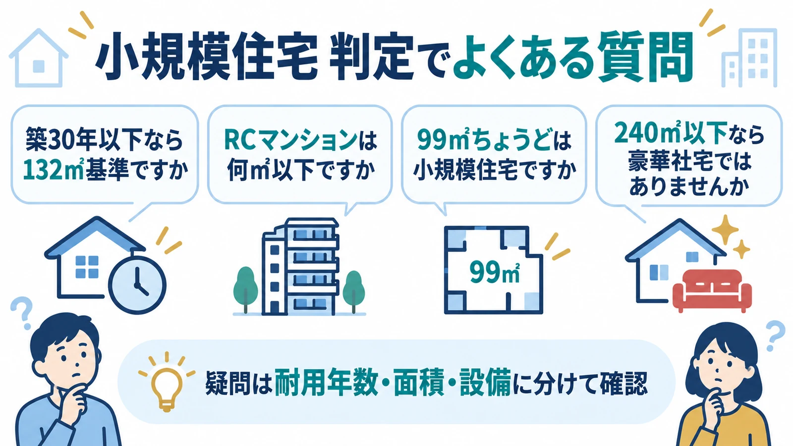 小規模住宅 判定でよくある質問
