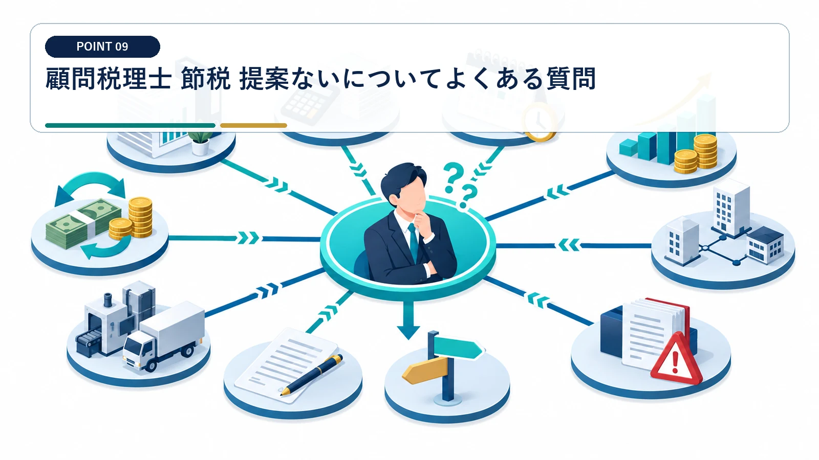 顧問税理士 節税 提案ないについてよくある質問