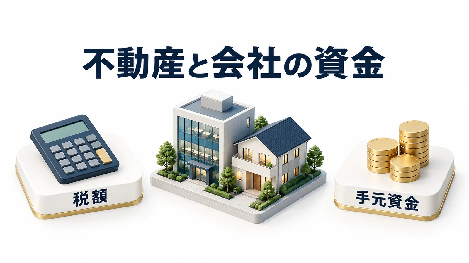 不動産購入で税額と手元資金を分けて考える
