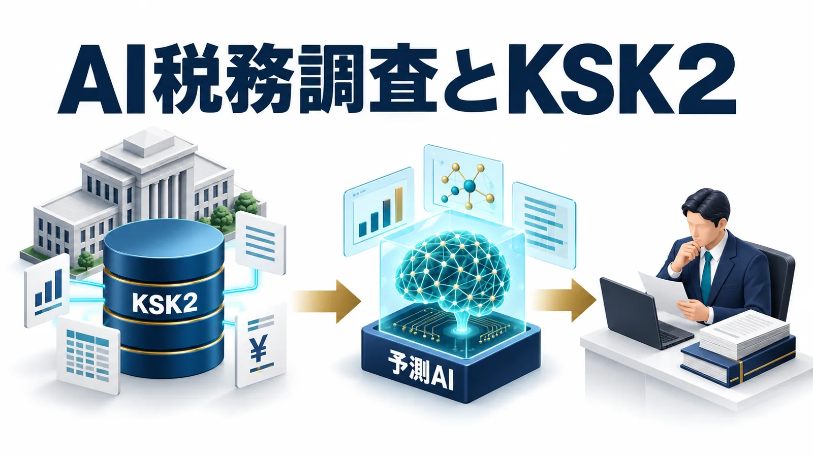 AI税務調査とKSK2：KSK2・予測AI