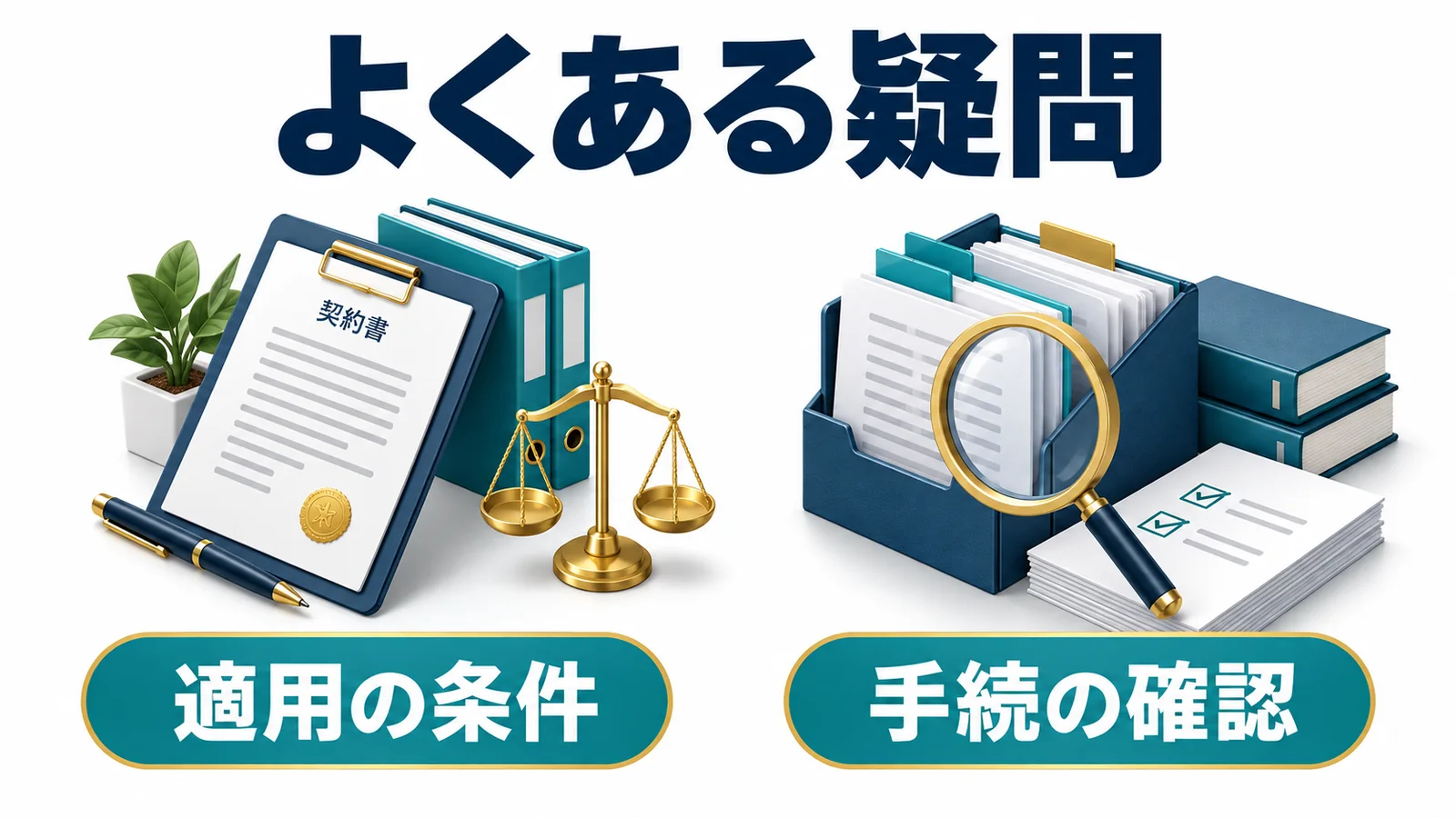 よくある疑問:適用の条件・手続の確認
