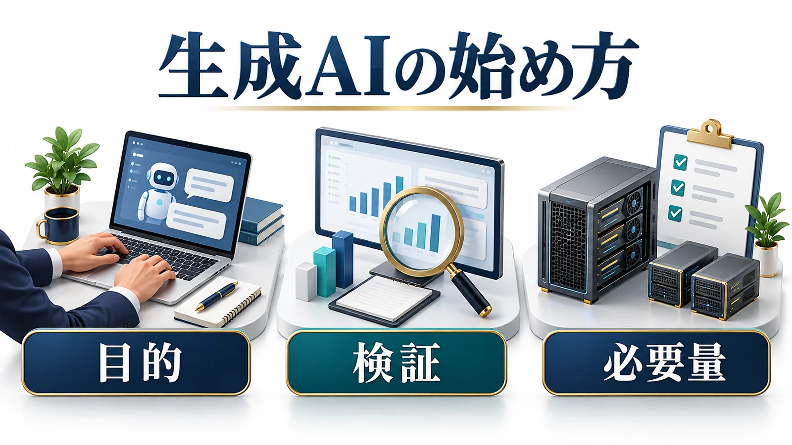 目的と検証から生成AIの必要な計算環境を考える