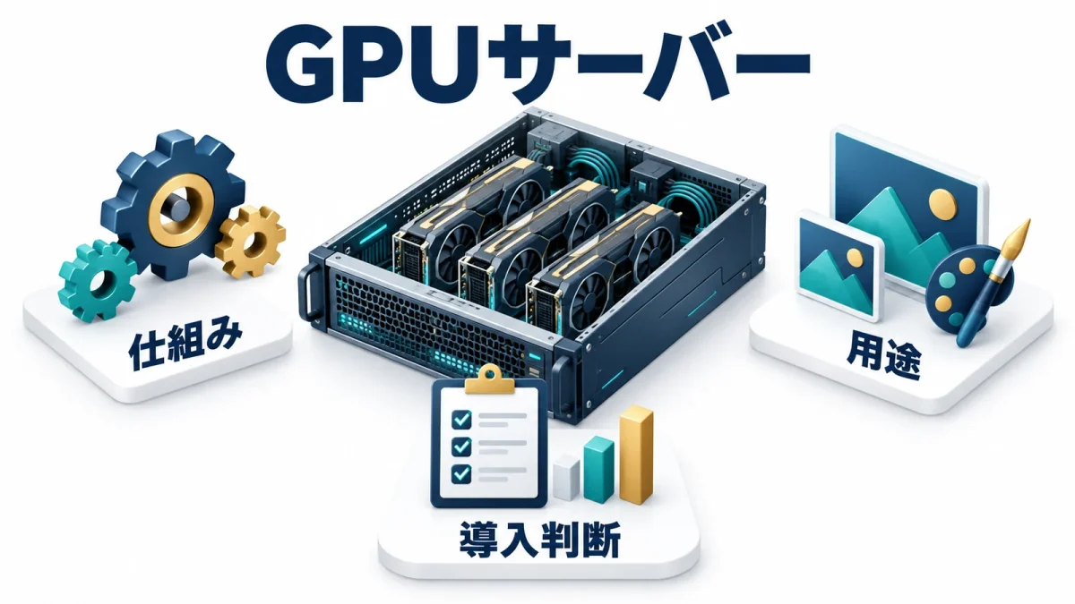 GPUサーバーの仕組み・用途・導入判断の全体像