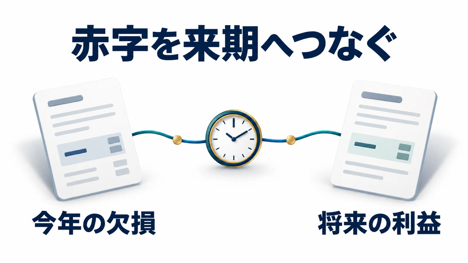 赤字を将来の利益と相殺する繰越控除